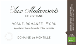 2020 Vosne-Romanée 1er Cru, Aux Malconsorts, "Christiane", Domaine de Montille